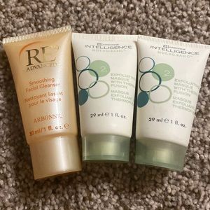 Arbonne Exfoliating Masque and Smoothing Facial Cleanser